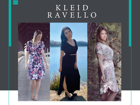 Ebook Kleid RAVELLO Gr.XS-XXL