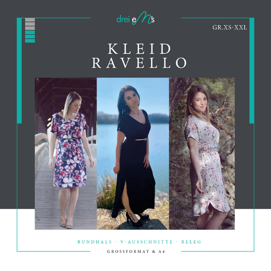 Ebook Kleid RAVELLO Gr.XS-XXL