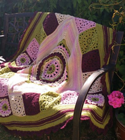 Crochet Blanket Pattern Victoria Throw