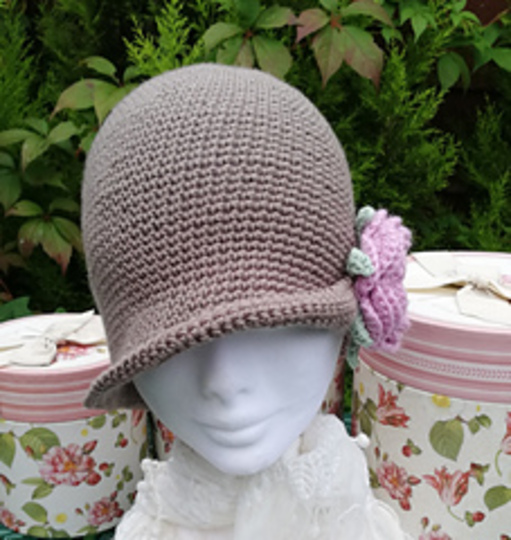 Crochet Ladies Hat Pattern Tilly Cloche