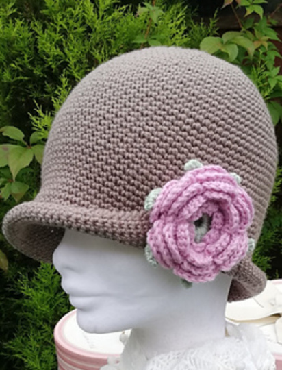 Crochet Ladies Hat Pattern Tilly Cloche