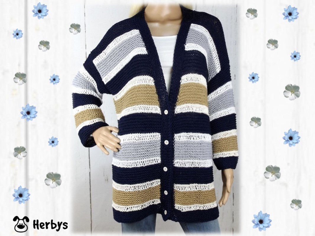 Strickanleitung Cardigan "Sommerstyle"