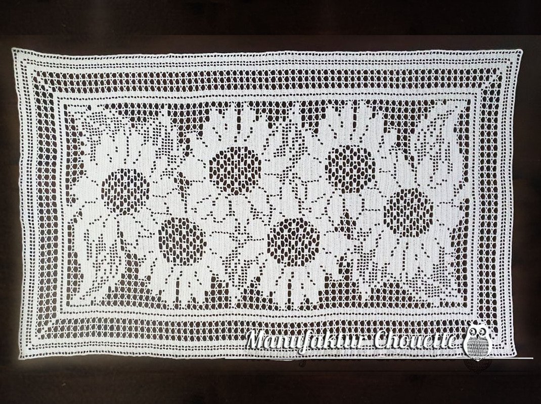 Tischläufer "Sonnenblumen" - Sommerkollektion