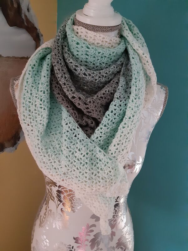 Dreieckstuch "Emotion" häkeln