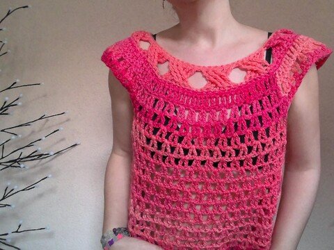 Anleitung Hängerchen Top "Chami" Häkeln Anfänger