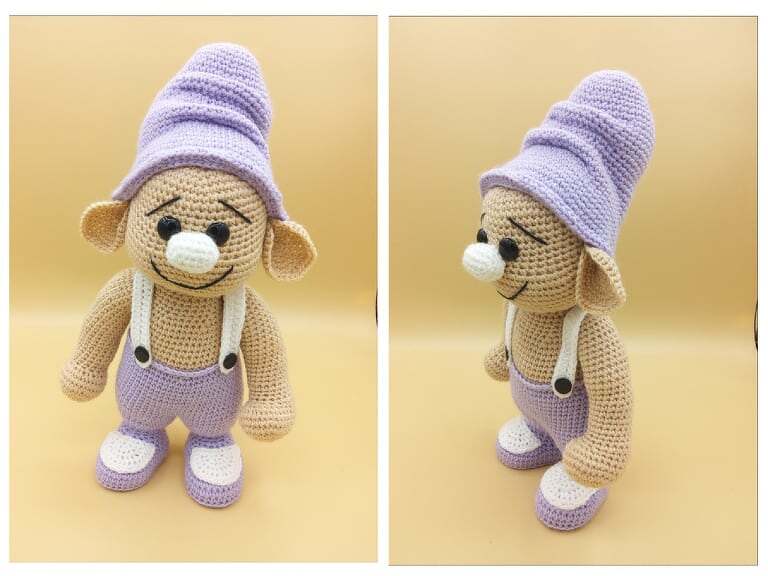 Häkelanleitung / Amigurumi / Wichtel Jondo