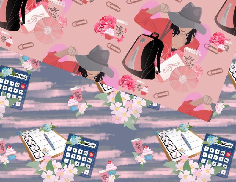 Seamless paper Back to School - Image 4