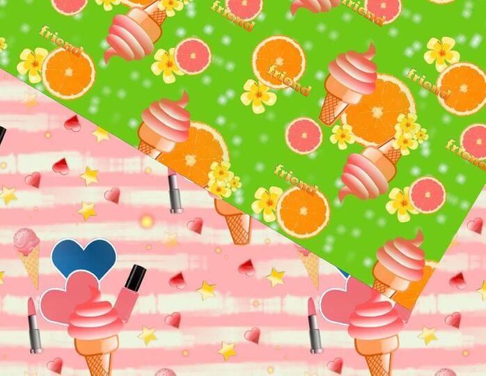 Seamless paper Friends