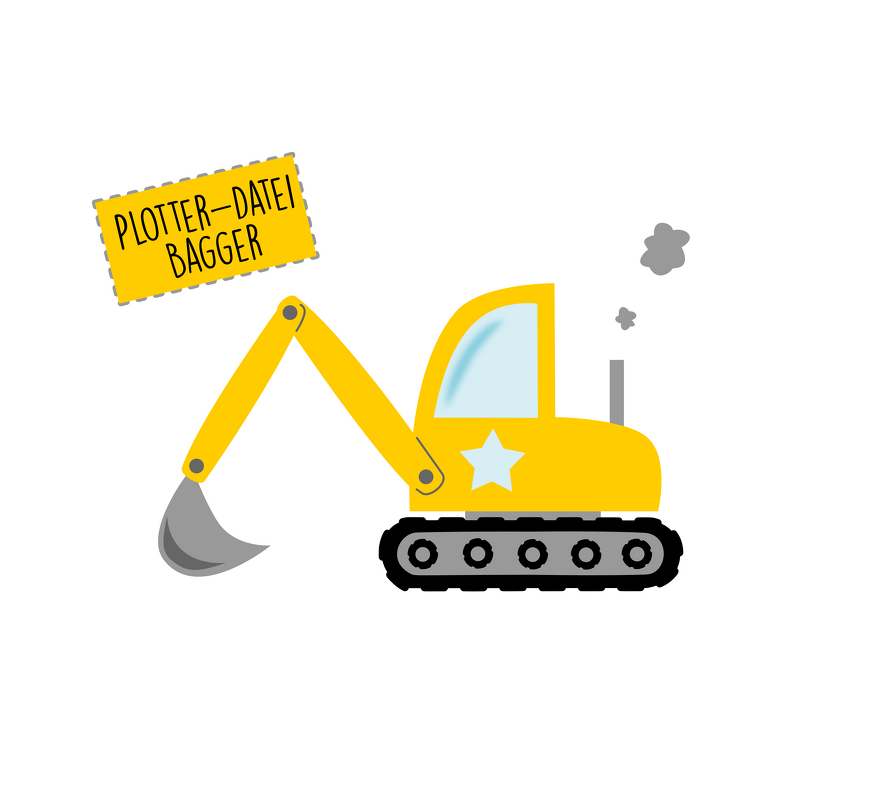 Plotter-Datei "Bagger"