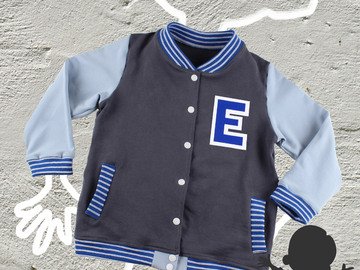 Elmo Collegejacke für Jungs (86-146 Nähanleitung & Schnitt)