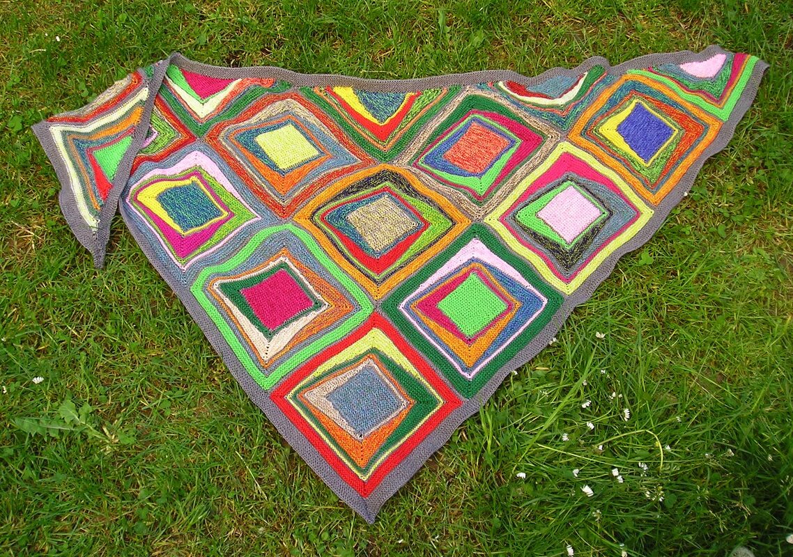 Strickanleitung Dreieckstuch "It's magic" - Bild 6