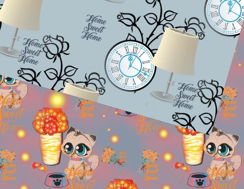 Seamless paper Sweet Home - Image 3