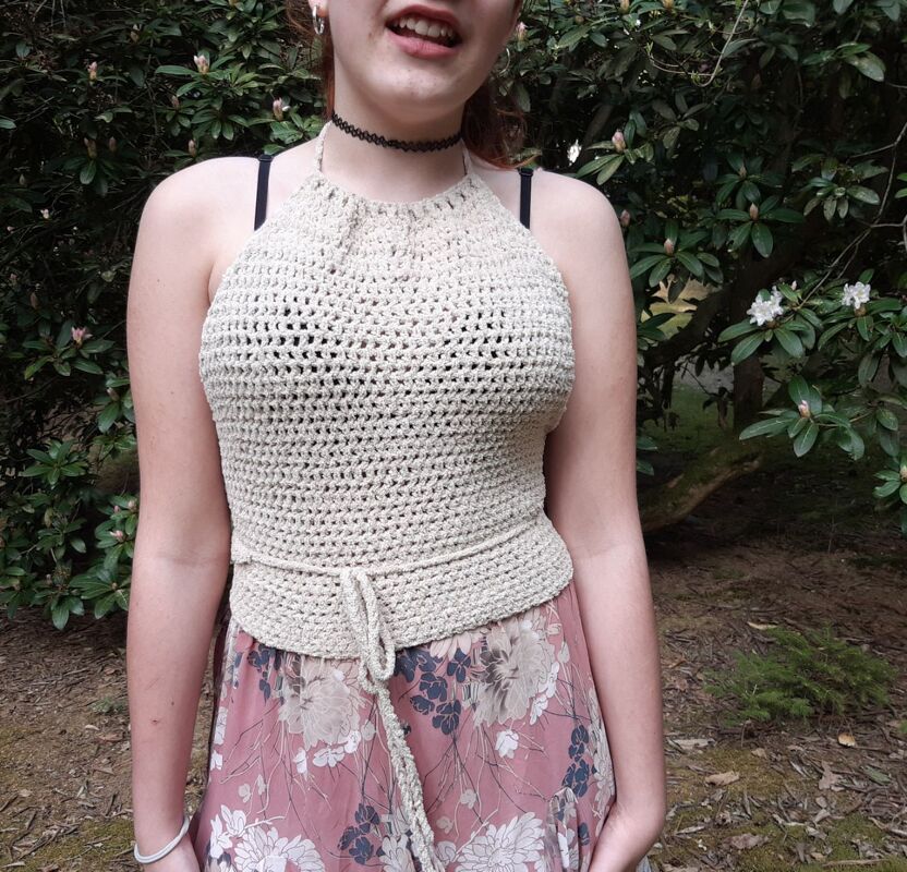 Sommertop Clara Häkeln für Anfänger