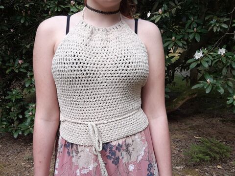 Sommertop Clara Häkeln für Anfänger
