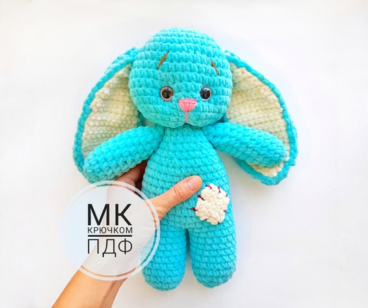 crochet amigurumi Pattern-bunny crocheted toy pattern