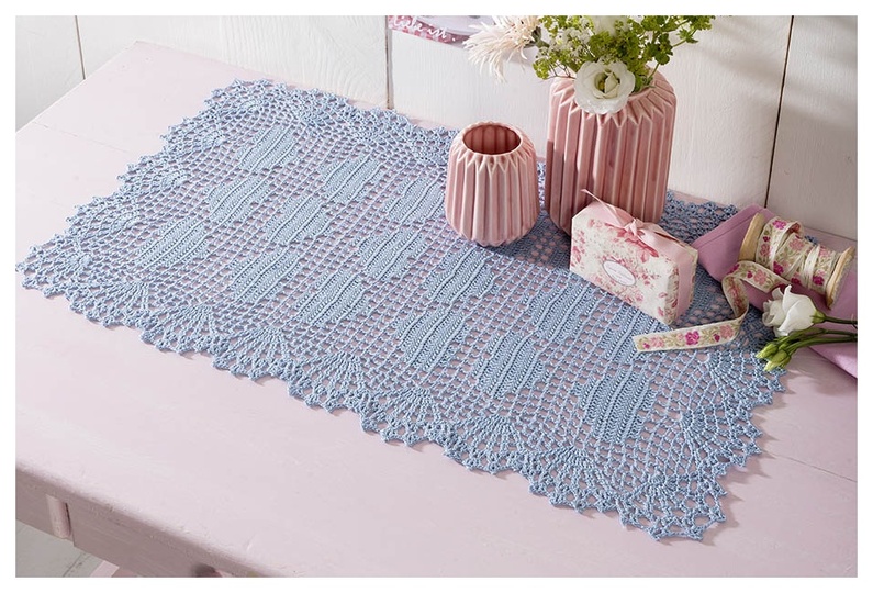 Deckchen Herzige Angelegenheit x 3 häkeln