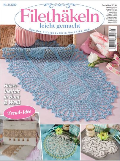 Deckchen Herzige Angelegenheit x 3 häkeln