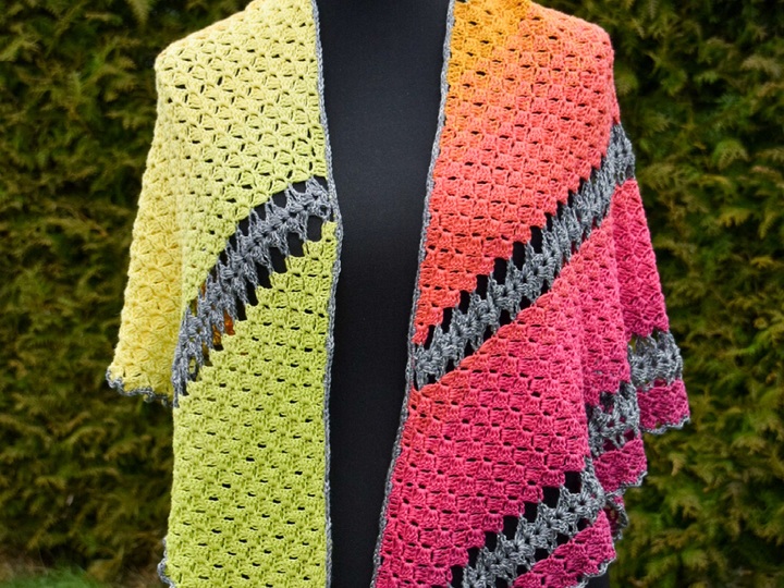 Crochet Along zum Tuch "Varus"