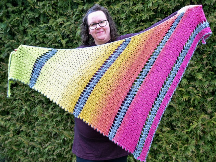 Crochet Along zum Tuch "Varus"