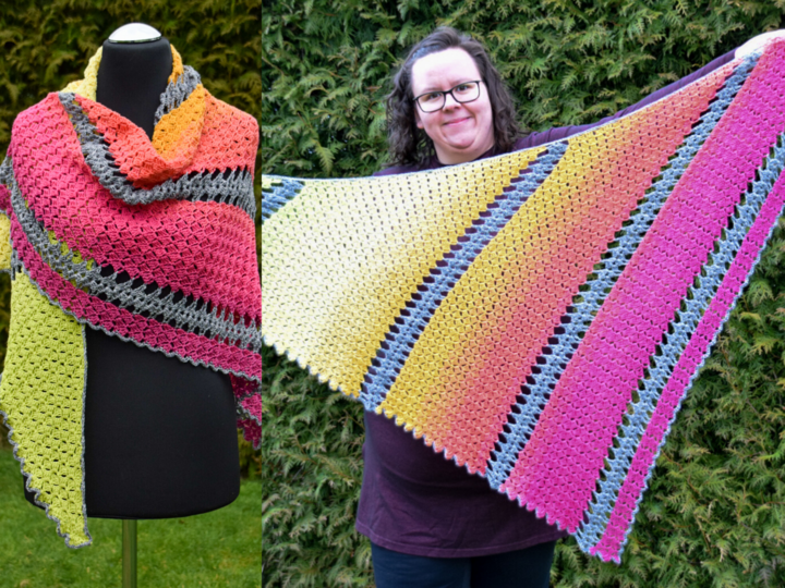 Crochet Along zum Tuch "Varus"