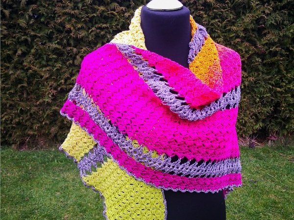 Crochet Along zum Tuch "Varus"
