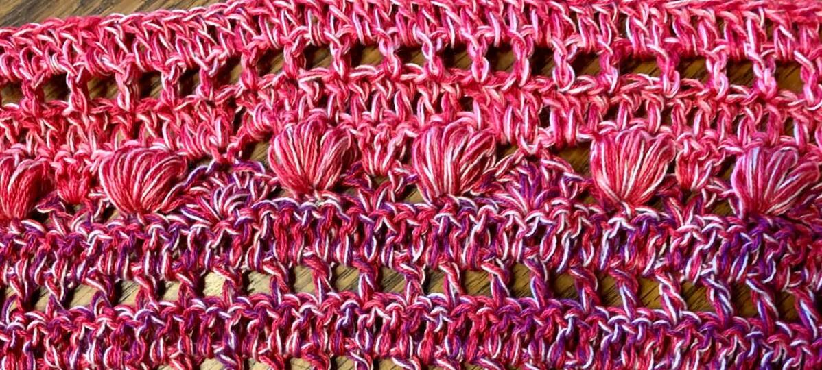 Dreieckstuch + Seelenwärmer Marias Perlen "Berna"