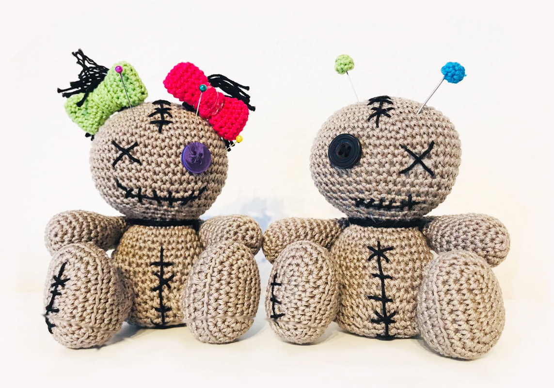 Gothigurumi -  "Voodoo-Püppchen"