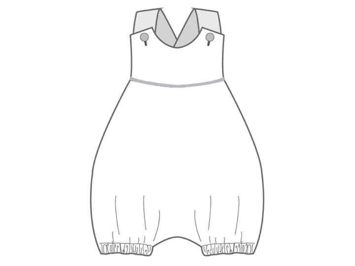Baby Overall ARTURO Schnittmuster – Latzhose 50/56–86/92