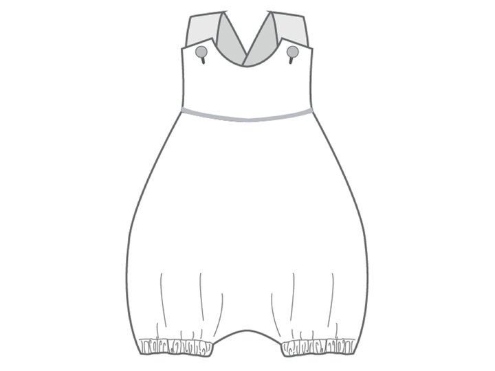 Baby Romper & Overalls PHIL ARTURO – PDF Pattern 0-2y