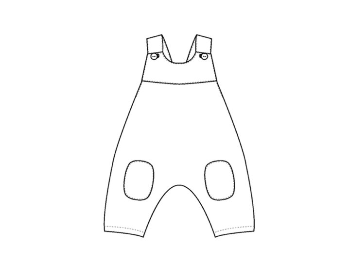 Baby Romper & Overalls PHIL ARTURO – PDF Pattern 0-2y