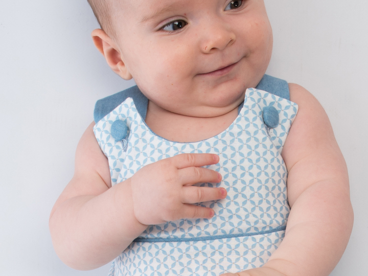 sewing pattern baby overall set tutorial 0m/1m 3m/6m 9m/12m 18m/2y