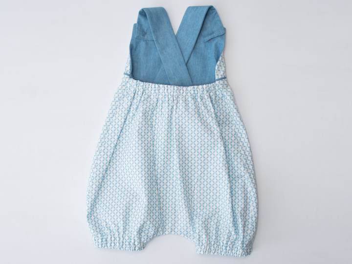 sewing pattern baby overall set tutorial 0m/1m 3m/6m 9m/12m 18m/2y