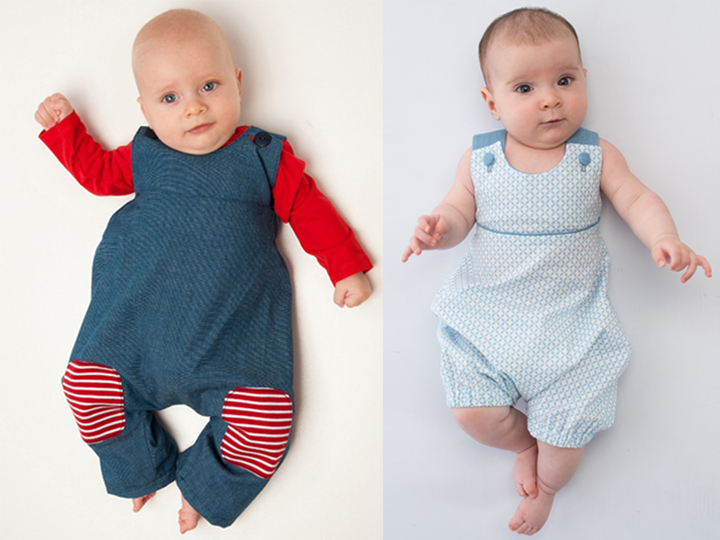sewing pattern baby overall set tutorial 0m/1m 3m/6m 9m/12m 18m/2y