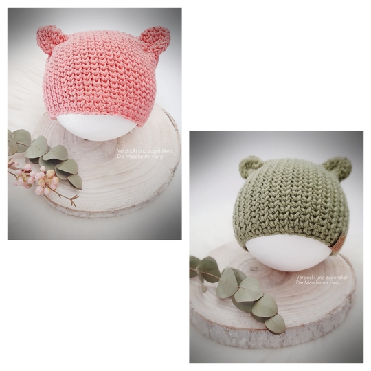 Gehäkelte Bärchen - Mütz´