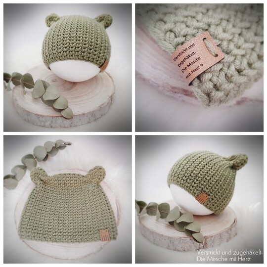 Gehäkelte Bärchen - Mütz´