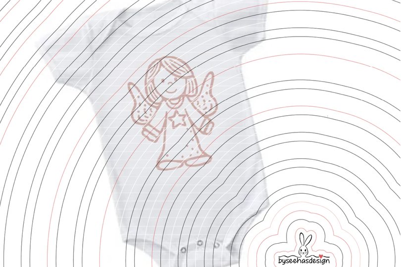 Schutzengel Plotterdatei SVG DXF