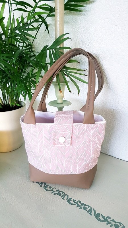 DIY Nähanleitung Utensilo Tasche + Schnittmuster für 2 Größen