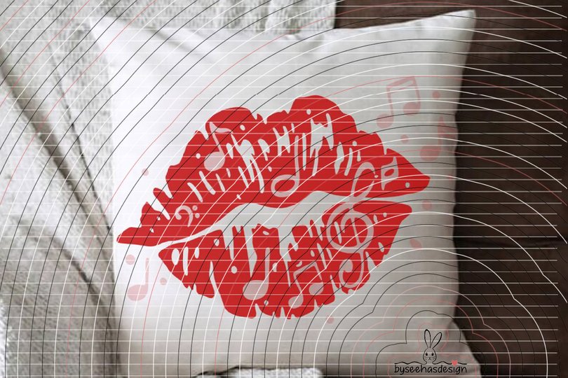 music kiss Plotterdatei SVG DXF