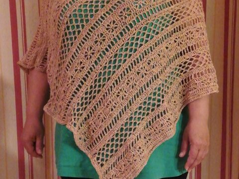 Anleitung: Poncho "Arioso" - Alle Größen