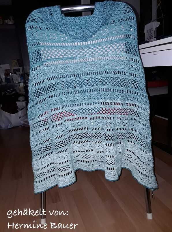 Anleitung: Poncho "Arioso" - Alle Größen - Bild 7