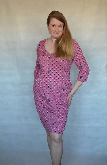 Sheath dress Anthea with Vienna seams from 32 - 54