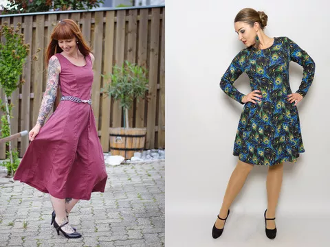 Bahnenkleid Jasmin von 32 - 56