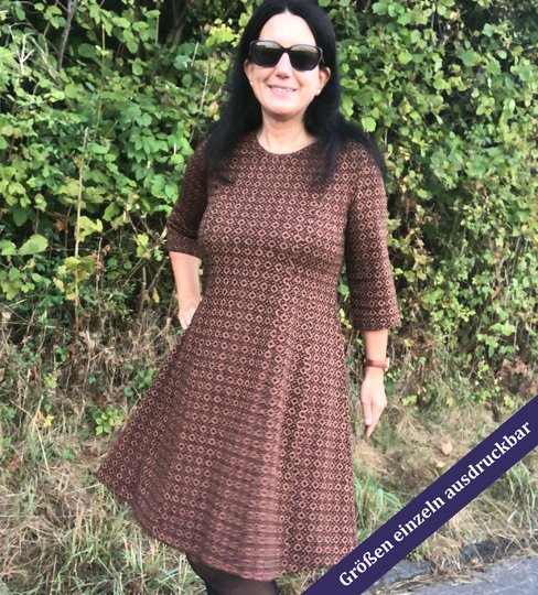 Bahnenkleid Jasmin von 32 - 56