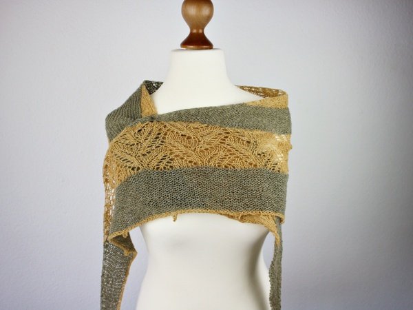 Knitting pattern shawl "Olivia"