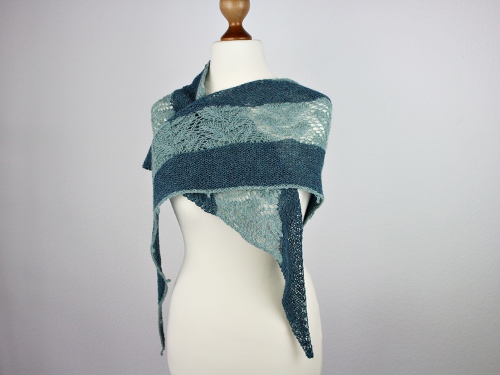 Knitting pattern shawl "Olivia"