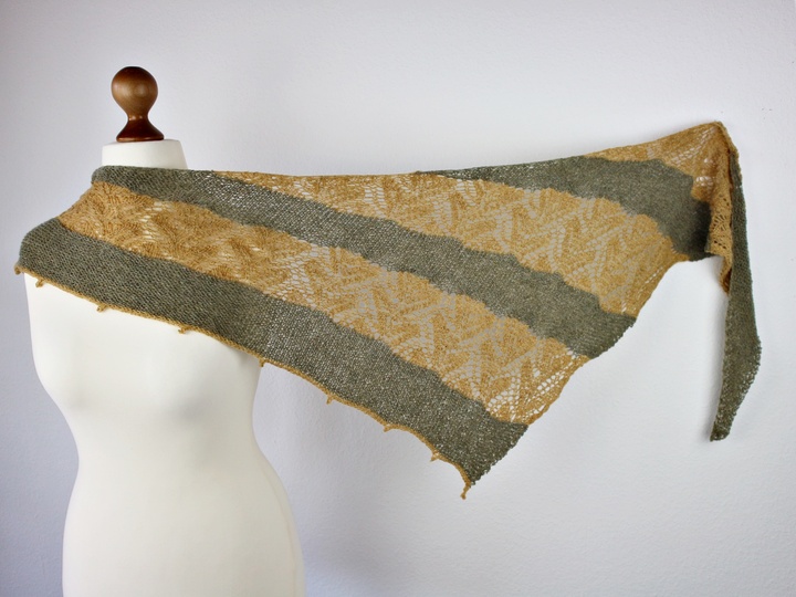 Knitting pattern shawl "Olivia"