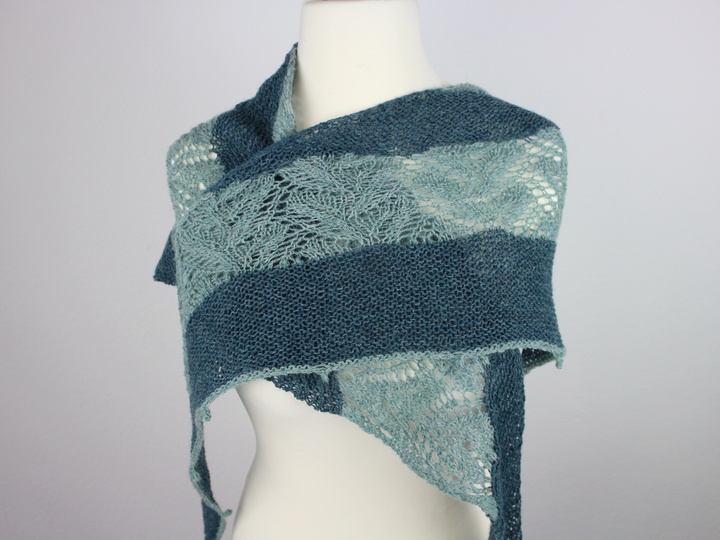 Knitting pattern shawl "Olivia"