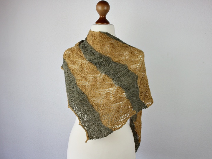 Knitting pattern shawl "Olivia"
