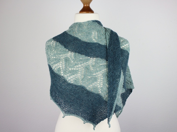 Knitting pattern shawl "Olivia"