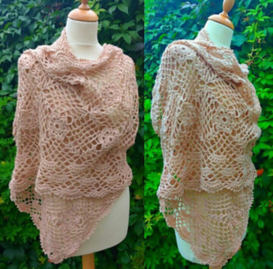 Crochet Lace Wrap